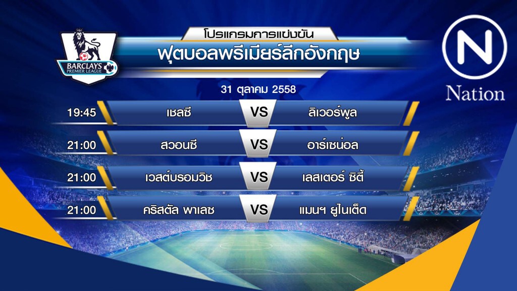 พรีวิว Big Match สิงห์บลูเปิดบ้านปะทะหงส์แดง พรีวิว Big Match สิงห์บลูเปิดบ้านปะทะหงส์แดง
