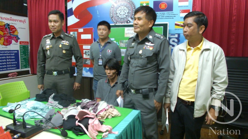 รวบแล้วโจรขโมยชุดชั้นใน ตร.จับตรวจดีเอ็นเอ สงสัยข่มขืนคนแก่