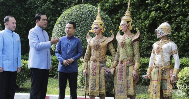 นายกฯ ชมตัวอย่างโขน "ศึกอินทรชิต" พร้อมเชิญชวนปชช.ร่วมรับชม