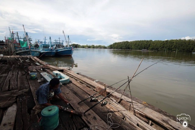 วิถียามเช้า ชาวบ้านชุมชนปากน้ำประแส