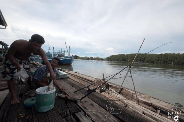 วิถียามเช้า ชาวบ้านชุมชนปากน้ำประแส