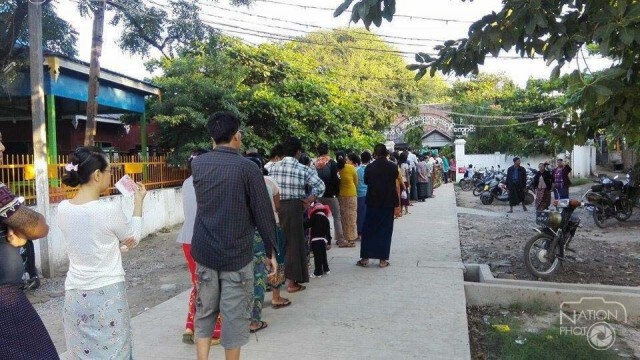 ชาวเมียนมาร์ใน"เมียวดี"ใช้สิทธิ์เลือกตั้ง"ล้นหลาม"