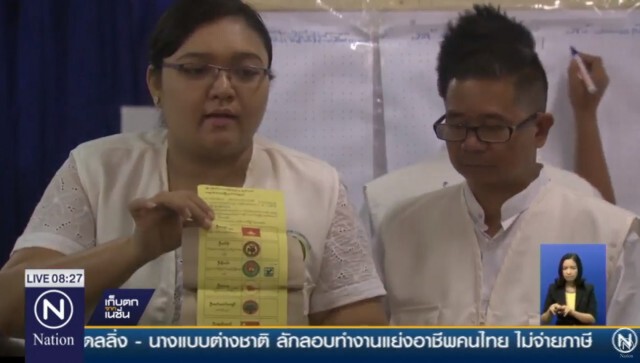 พรรคของ "ซูจี" กวาดคะแนนเสียง