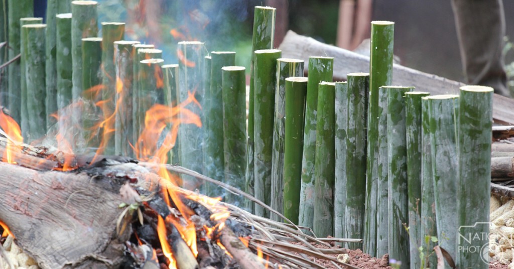 "ชาวบ้านนครชุม"อนุรักษ์การใช้ไม้ไผ่ทำอาหาร