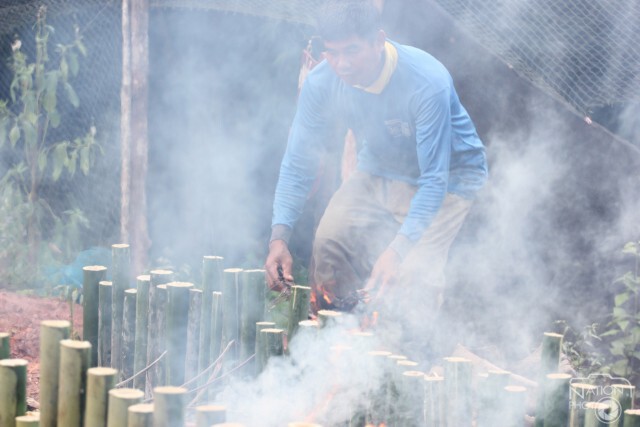 "ชาวบ้านนครชุม"อนุรักษ์การใช้ไม้ไผ่ทำอาหาร
