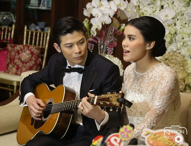 "มัดหมี่" พิมดาว เข้าประตูวิวาห์แฟนหนุ่ม "สัว" ศุภชัย