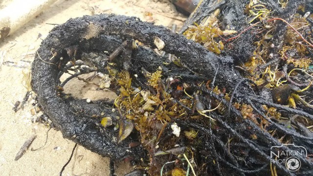 อีกแล้ว! พบพบคราบน้ำมันดิบเกยหาดชุมพร
