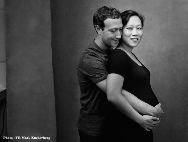 "มาร์ค ซัคเคอร์เบิร์ก" เตรียมบริจาคหุ้น รับขวัญลูกสาว