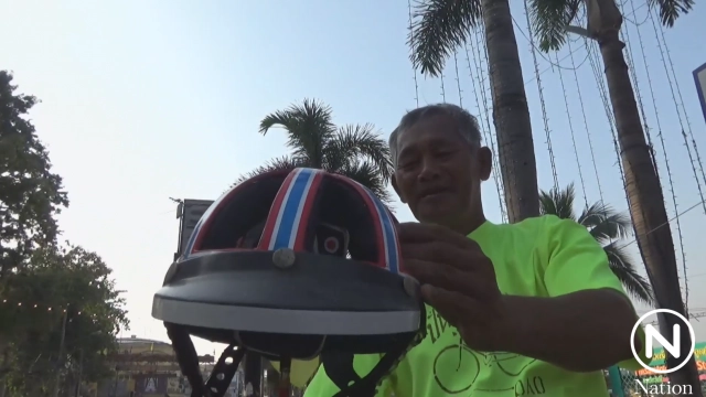 "ลุงณี"เจ้าของจักรยานล้อกะบะ ต่อจักรยานคันใหม่ร่วม "ปั่นเพื่อพ่อ"