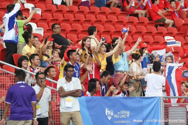 ไทย ฟอร์มดุ ถล่มมาเลเซีย ฟุตบอลอาเซียนพาราเกมส์