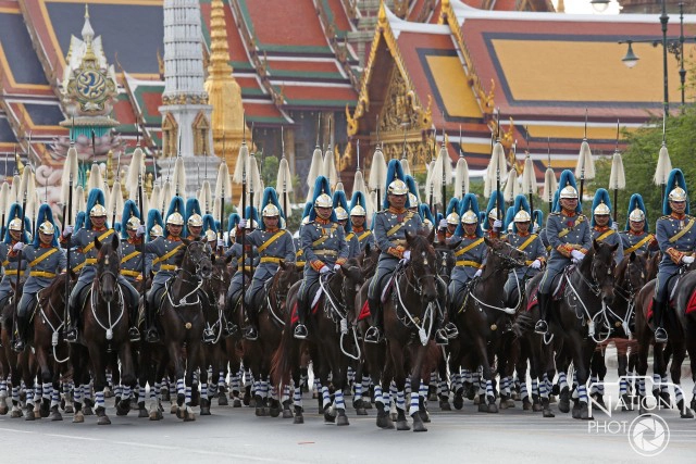 ภาพชุด พิธีถวายสัตย์ปฏิญาณตนและสวนสนามของทหารรักษาพระองค์