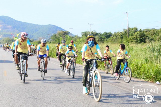 880 นักปั่น! ร่วมกิจกรรม"ปั่นเพื่อพ่อ" เทิดพระเกียรติในหลวง