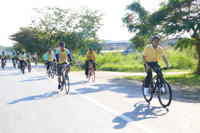880 นักปั่น! ร่วมกิจกรรม"ปั่นเพื่อพ่อ" เทิดพระเกียรติในหลวง