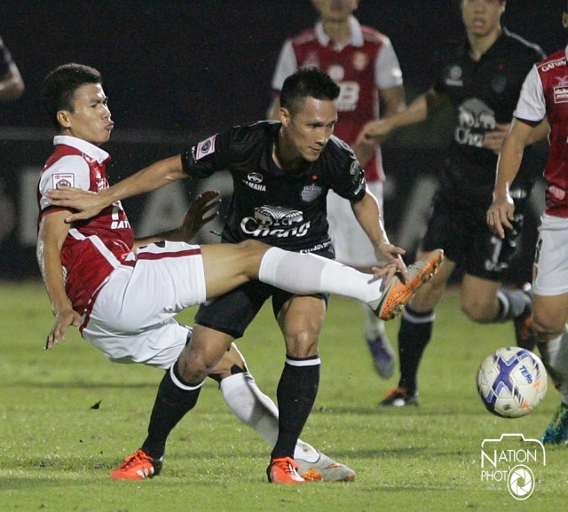 "เทโรฯ" โดนบุรีรัมย์ไล่เจ๊า 1-1 ลุ้นหนีตายต่อนัดสุดท้าย