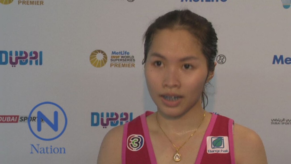 “น้องเมย์” ให้สัมภาษณ์หลังพลิกตบเอาชนะคู่แข่ง (คลิป)