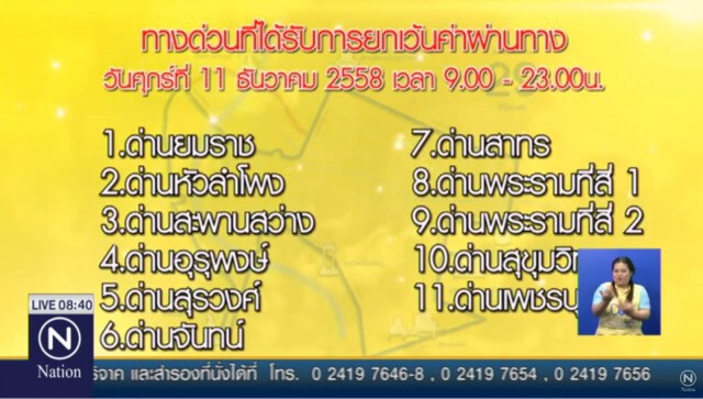 ตำรวจจราจร ประชาสัมพันธ์งานจราจร และเส้นทางกิจกรรม "ปั่นเพื่อพ่อ"