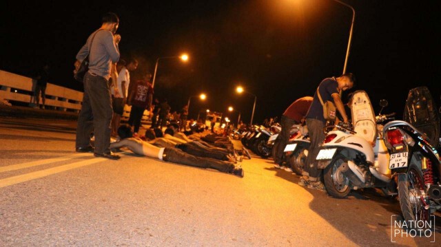 ตร.หาดใหญ่ ส่งเด็กแว๊นและรถซิ่ง "ฟ้องศาล" พรุ่งนี้