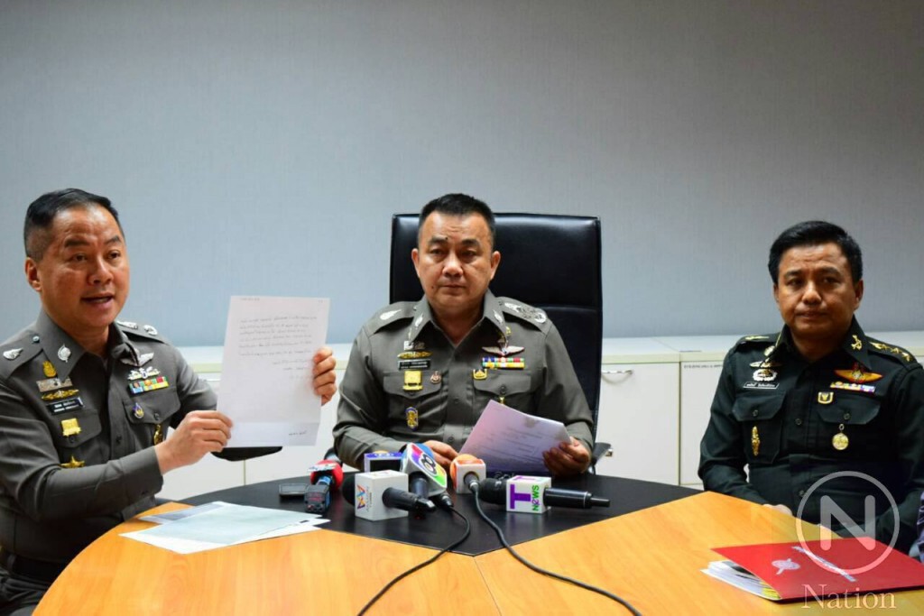 "ศรีวราห์"  แถลงควบคุมตัว "ธเนตร อนันตวงษ์" ตามหมายจับ