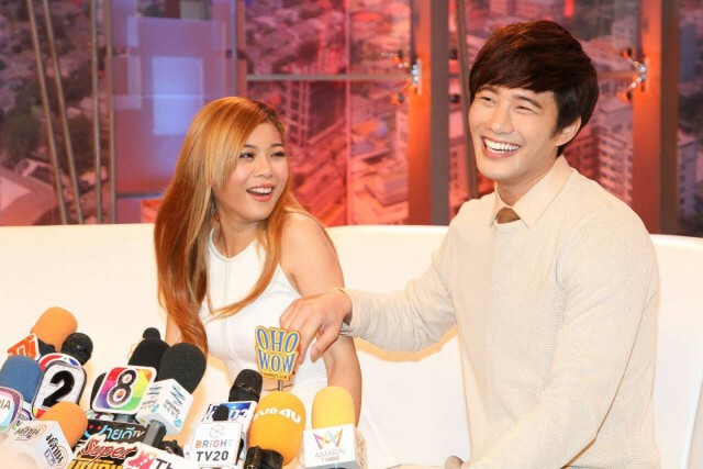 ภาพชุดงานแถลงข่าว "กุ๊บกิ๊บ -บี้"  เตรียมวิวาห์ มี.ค.ปีหน้า