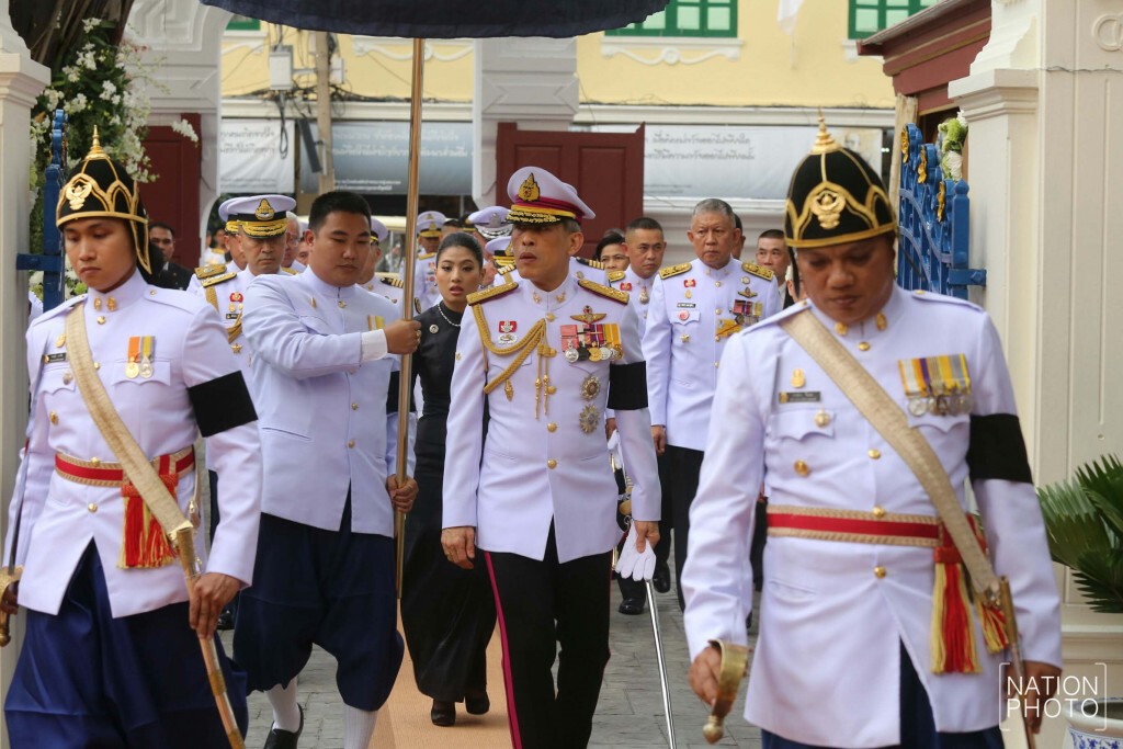 สมเด็จพระบรมโอรสาธิราชฯ เสด็จพระราชทานเพลิงพระศพฯ ๑๖.๓๐ น