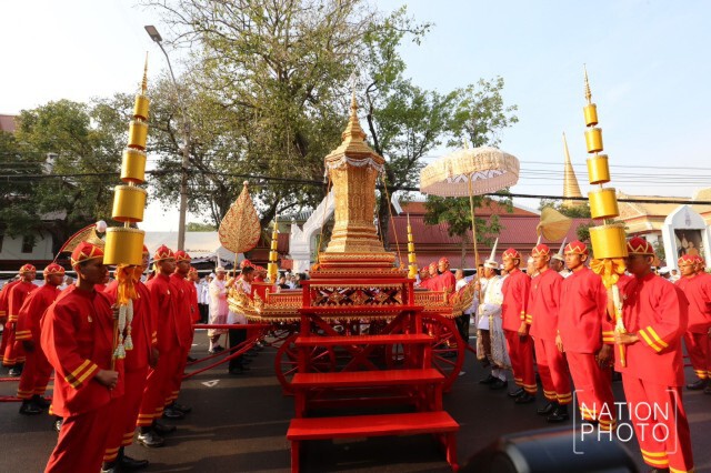 ขบวนพระอิสริยยศเชิญพระโกศพระศพสมเด็จพระสังฆราช