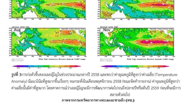 ห่วงปะการังอ่าวไทย "ฟอกขาว" เจอเอลนิโญ่รุนแรงปีหน้า
