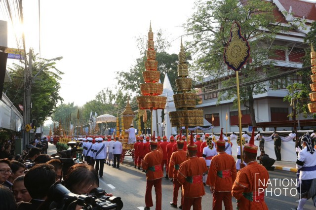 ขบวนพระอิสริยยศเชิญพระโกศพระศพสมเด็จพระสังฆราช