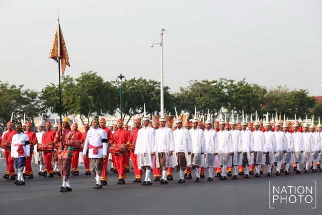 ภาพชุด3 ขบวนพระอิสริยยศเชิญพระโกศพระศพสมเด็จพระพระสังฆราช
