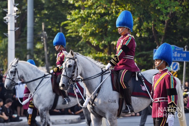 ภาพชุด3 ขบวนพระอิสริยยศเชิญพระโกศพระศพสมเด็จพระพระสังฆราช