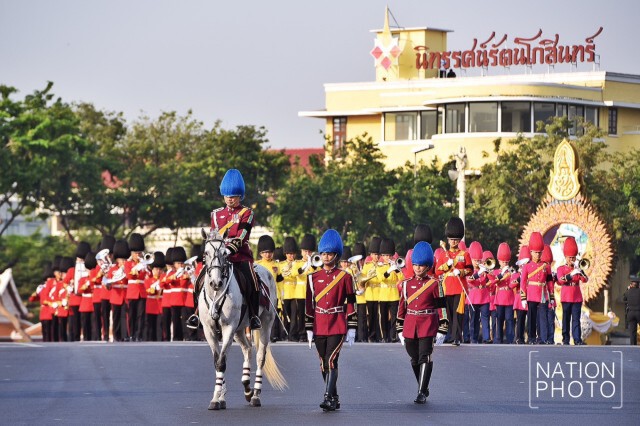 ภาพชุด3 ขบวนพระอิสริยยศเชิญพระโกศพระศพสมเด็จพระพระสังฆราช