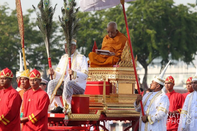 ภาพชุด3 ขบวนพระอิสริยยศเชิญพระโกศพระศพสมเด็จพระพระสังฆราช