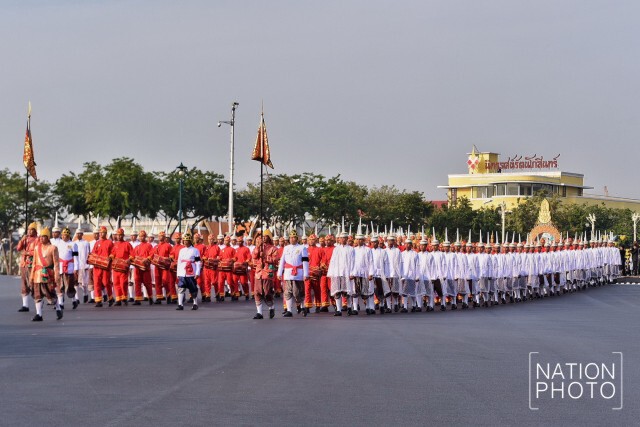 ภาพชุด3 ขบวนพระอิสริยยศเชิญพระโกศพระศพสมเด็จพระพระสังฆราช