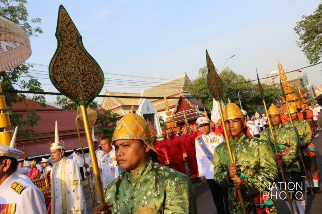 ขบวนพระอิสริยยศเชิญพระโกศพระศพสมเด็จพระสังฆราช