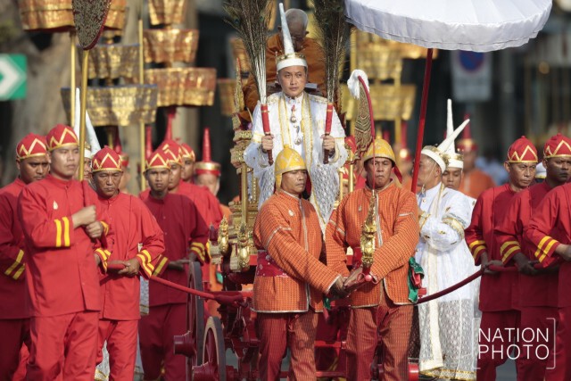 ภาพชุด5 ขบวนพระอิสริยยศเชิญพระโกศพระศพสมเด็จพระพระสังฆราช