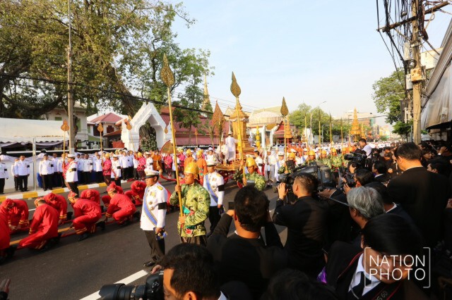 ขบวนพระอิสริยยศเชิญพระโกศพระศพสมเด็จพระสังฆราช