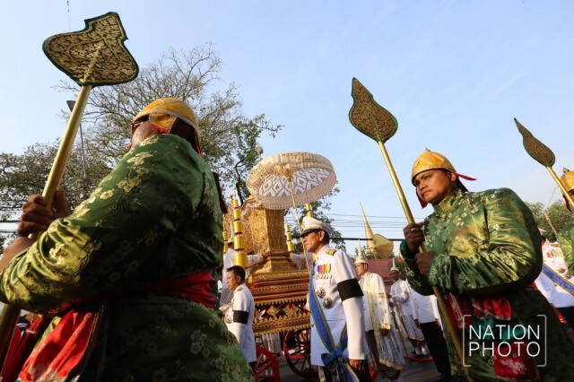 ขบวนพระอิสริยยศเชิญพระโกศพระศพสมเด็จพระสังฆราช