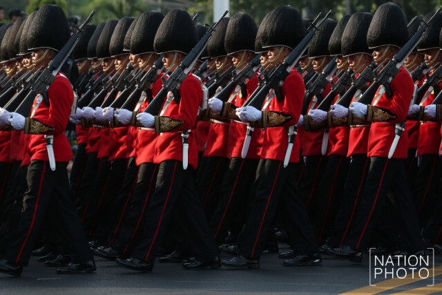 ภาพชุด3 ขบวนพระอิสริยยศเชิญพระโกศพระศพสมเด็จพระพระสังฆราช