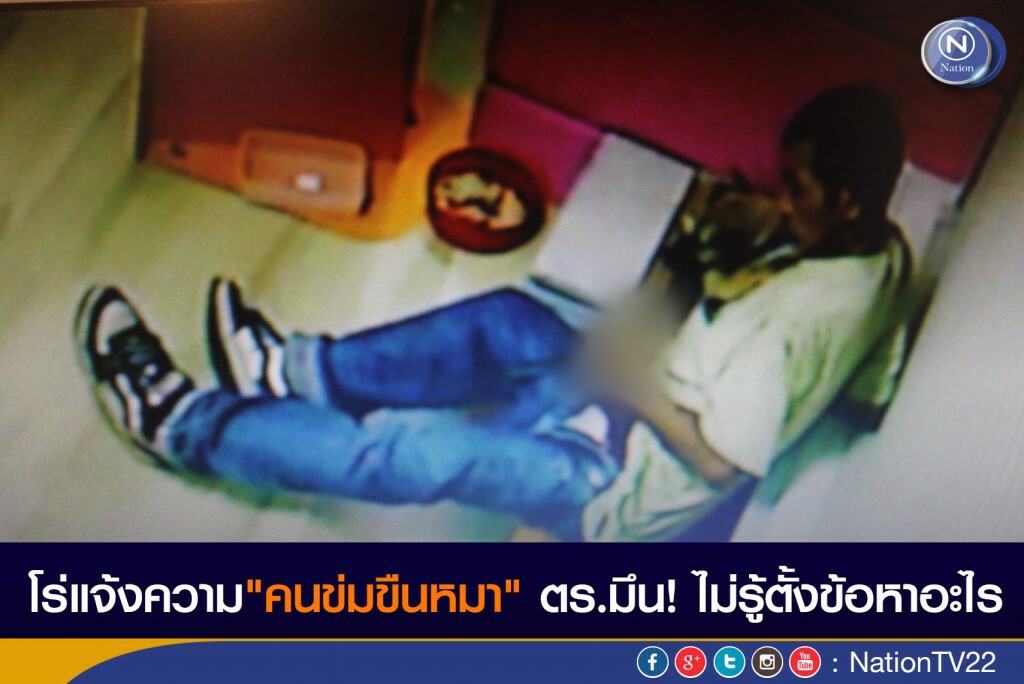 โร่แจ้งความ "คนข่มขืนหมา" ตำรวจมึน! ไม่รู้ตั้งข้อหาอะไร โร่แจ้งความ "คนข่มขืนหมา" ตำรวจมึน! ไม่รู้ตั้งข้อหาอะไร