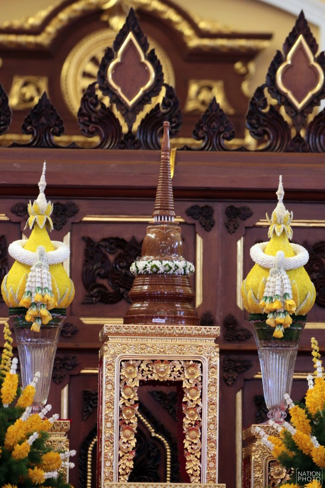 ภาพชุด อัญเชิญพระโกศพระอัฐิสมเด็จพระสังฆราช ประดิษฐาน ณ ตำหนักเพชร วัดบวรนิเวศวิหาร