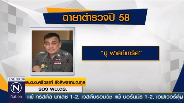 เปิดฉายาตำรวจปี 58-  "จักรทิพย์" ผบ.เสียทรง