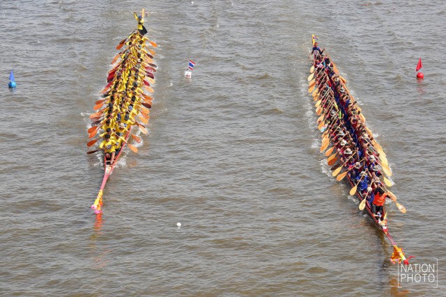 ชมบรรยากาศ แข่งเรือพาย สืบสานตำนานเจ้าพระยา