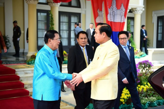 ลุงตู่ "ขำเลย" มุขฮุนเซน ให้ไทยสร้างสะพาน กัมพูชาแต่งเพลงรำวงเชียร์