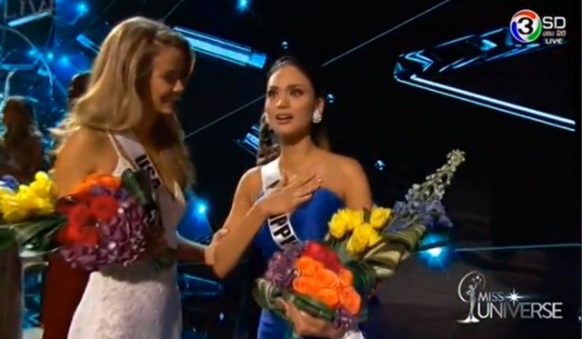 ตะลึงทั้งโลก!  Miss Universe 2015 ประกาศผลรางวัลผิด