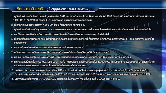 โหวต"10 ข่าวเด่น"โดนใจปี58 กับเนชั่นทีวี ชิงรางวัลกว่า2แสนบาท