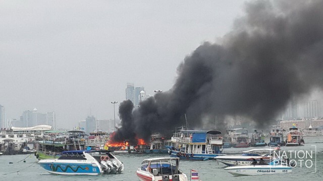 เพลิงไหม้เรือนำเที่ยววอด เสียหายกว่า 8 ล้านบาท