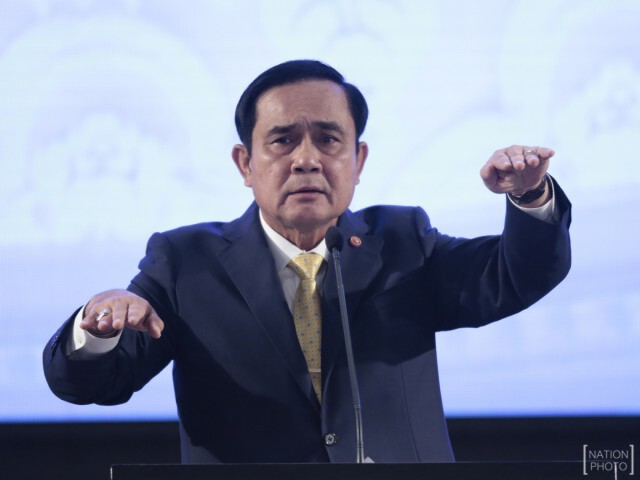 นายกฯนำครม.รัฐบาลแถลงผลงานรัฐบาลรอบ 1 ปี