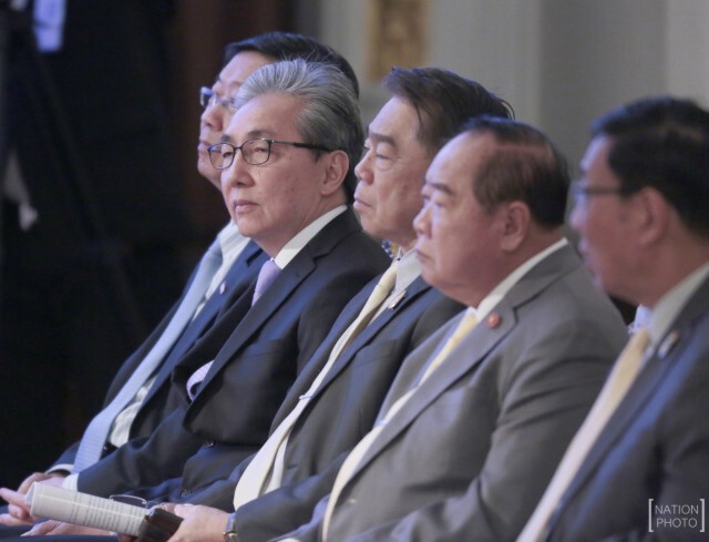 นายกฯนำครม.รัฐบาลแถลงผลงานรัฐบาลรอบ 1 ปี