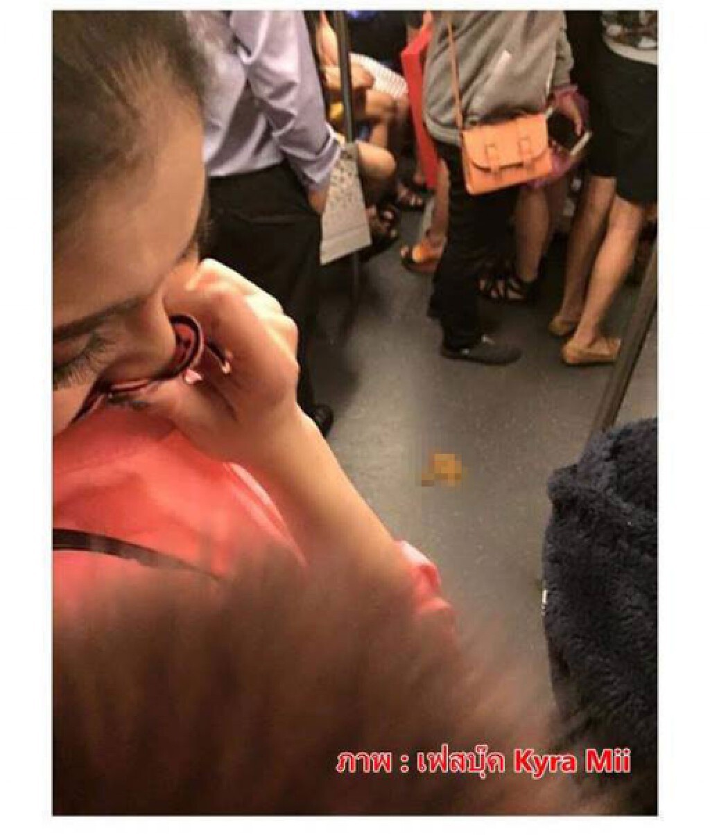 MRTรับมีกองอุจจาระบนรถไฟจริง แต่ไม่รู้เป็นฝีมือใคร
