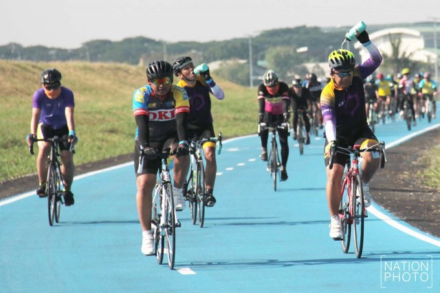 เปิดแล้ว "sky lane" ทางจักรยานรอบสนามบินสุวรรณภูมิ