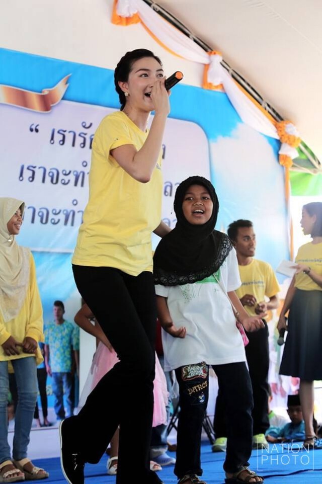 "แพนเค้ก"  ไปปัตตานี ร่วมงาน"รวมพลังญาลันนันบารู เทิดไท้องค์ราชันย์"